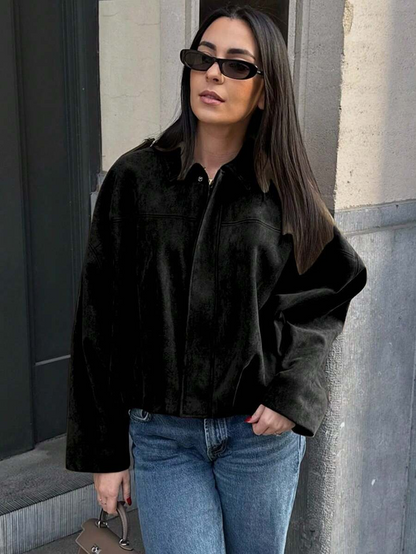 Isabella | Vintage Suede Jacket