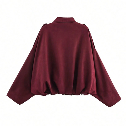 Isabella | Vintage Suede Jacket