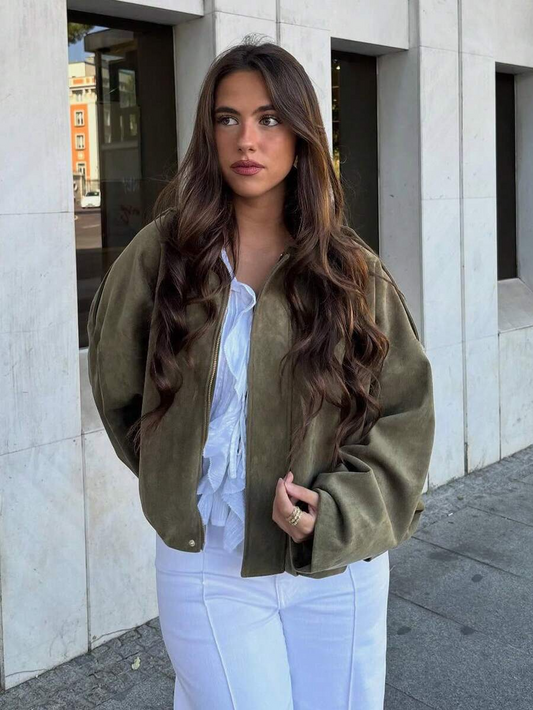 Isabella | Vintage Suede Jacket
