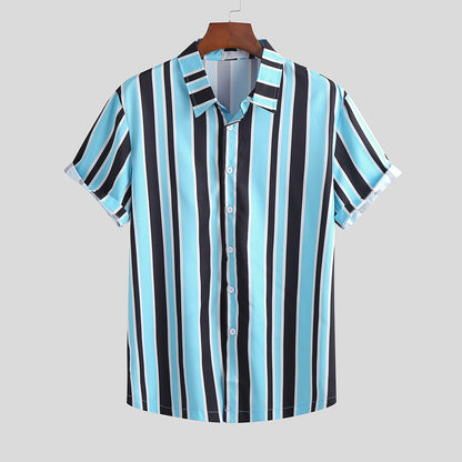 Vigo | Blue Striped Shirt