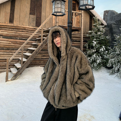 Fur Padded Thermal Coat