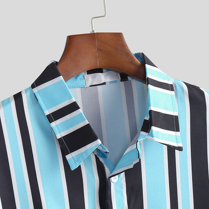 Vigo | Blue Striped Shirt